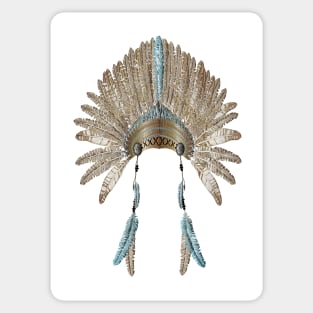 Bronze headdress Sticker